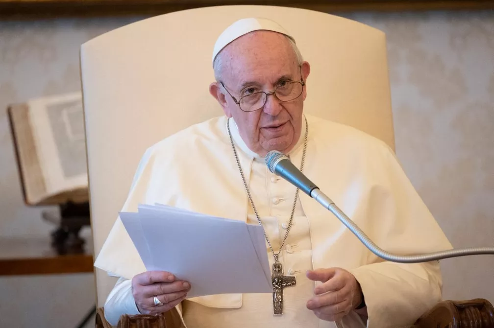 Papa Francisco defendeu a fraternidade para salvação da humanidade ((Foto: Divulgação/Vaticano)