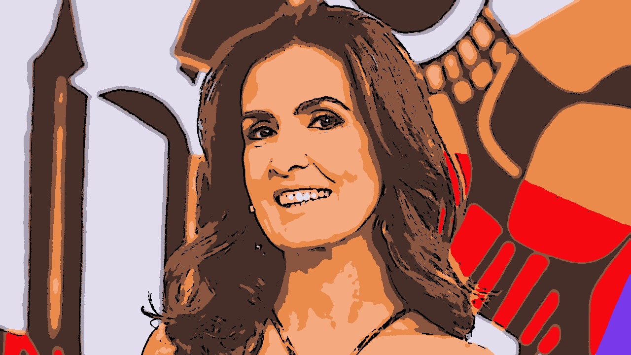 Fátima Bernardes se emocionou em sua despedida do programa Encontro (Divulgação)