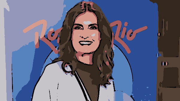 Fátima Bernardes esbanja estilo para curtir o Rock In Rio neste sábado