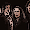 Black Sabbath com a formação original na época do vocalista Ronnie James Dio