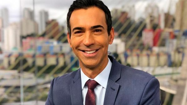 César Tralli já voltou aos trabalhos na TV Globo após falecimento da mãe (Divulgação)