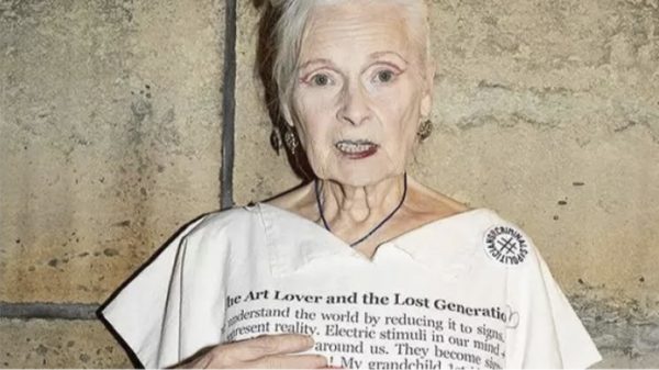 A britânica Vivienne Westwood morreu nesta quinta (29) aos 81 anos (Instagram)