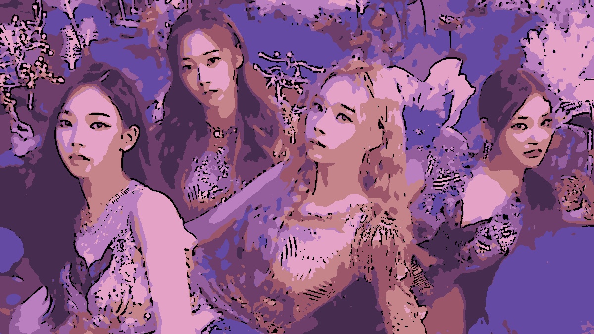 As meninas do Aespa, um girlgroup da SM Entertainment (Divugacão)