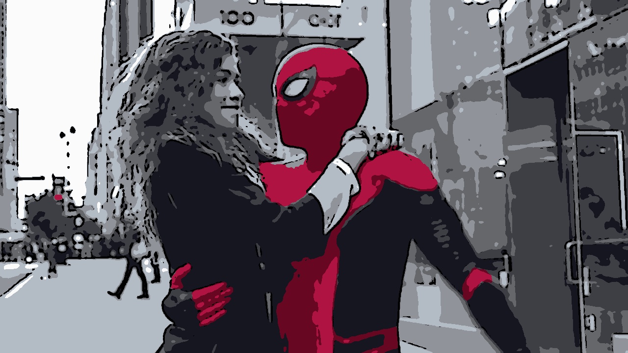 Zendaya em cena de Homem-Aranha: Longe de Casa