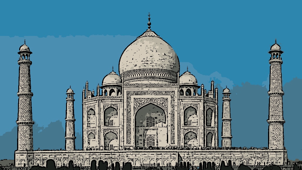 Monumento arqueológico Taj Mahal na Índia (Foto: Asitjain/Wikimedia Commons)