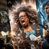 Celebridades mundiais foram transformadas em guitarristas de rock com uso de Inteligência Artificial (Montagem usando IA)