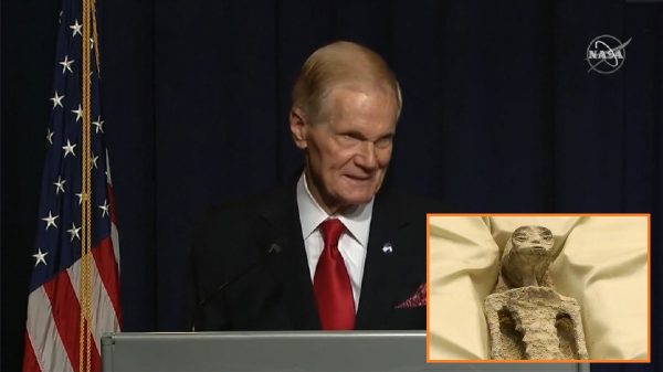 Bill Nelson, chefe da NASA, diz que acredita que aliens são reais e serão confirmados (Reprodução/NASA TV)