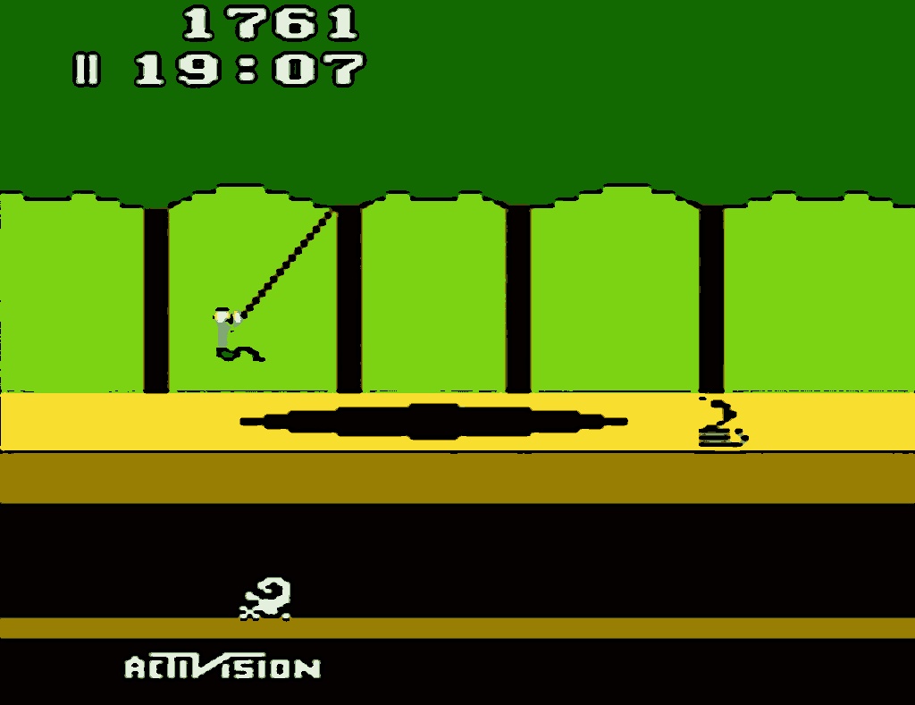 Pitfall foi um jogo de absoluto sucesso lançado pela Actvision em 1982 (Foto: Reprodução)