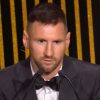 Messi comemorou muito a Bola de Ouro conquistada