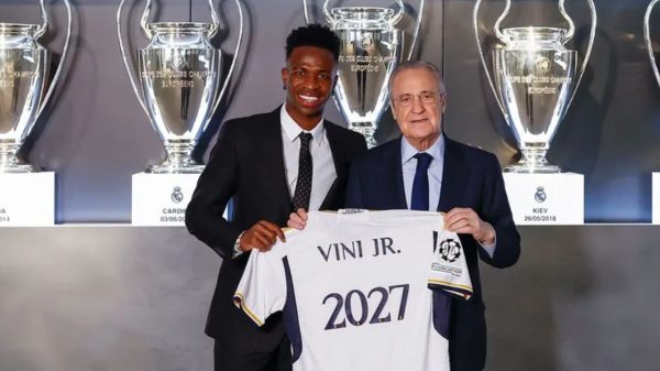 Vinicius Jr está de contrato renovado