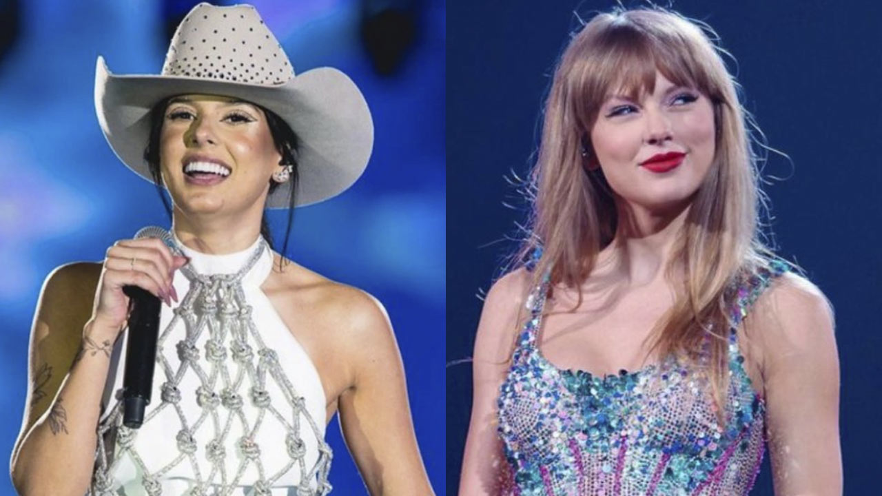 Ana Castela e Taylor Swift "arrebentaram" no Spotify em 2023