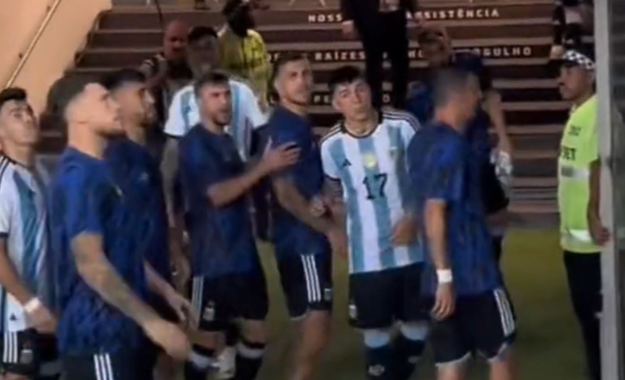 Di María cuspiu em torcedor