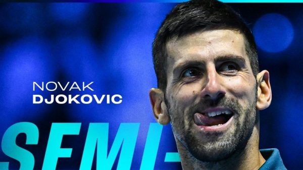 Djokovic está na semifinal do ATP Finals