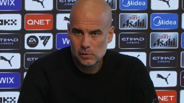 Guardiola afirmou que não pensa em sair do City