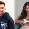 Messi deu uma rápida passada no story de Fernanda Campos