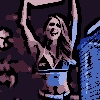 Brittney Palmer fez o anúncio antes do UFC 296