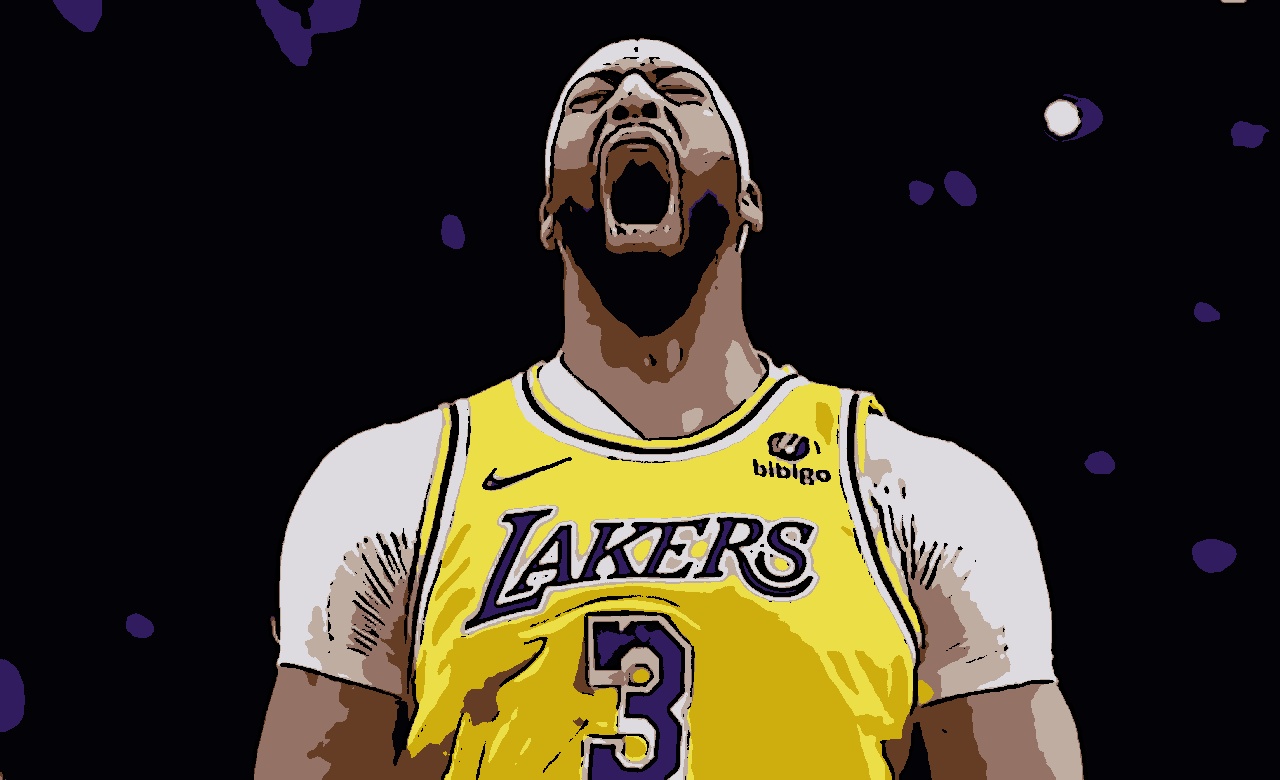Davis comandou a vitória dos Lakers