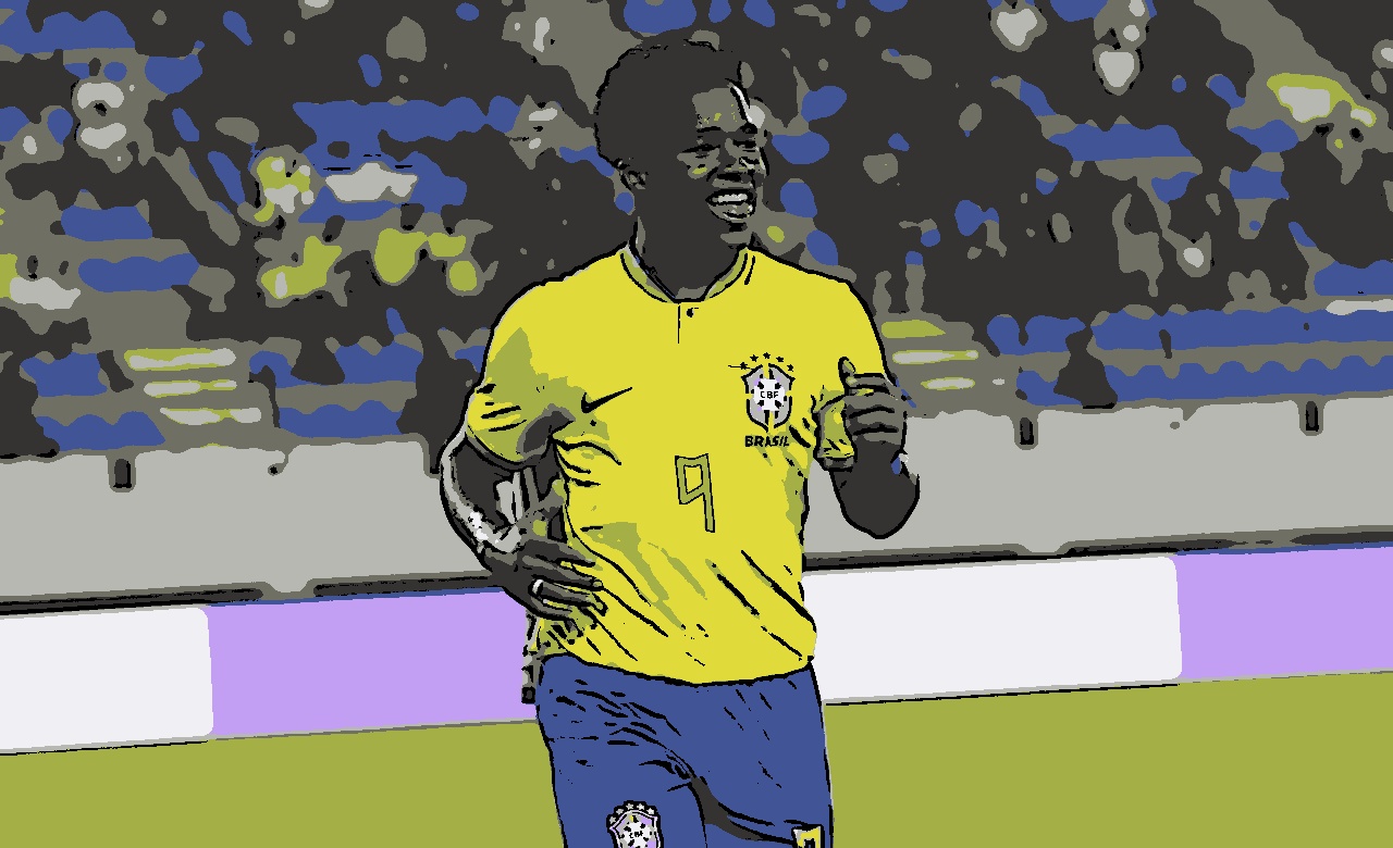 Endrick marcou mais um para o Brasil