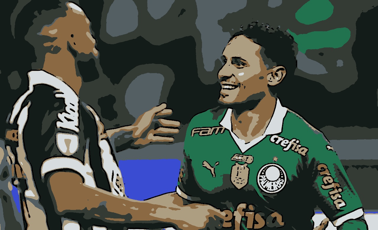 Palmeiras derrotou o Santos no clássico