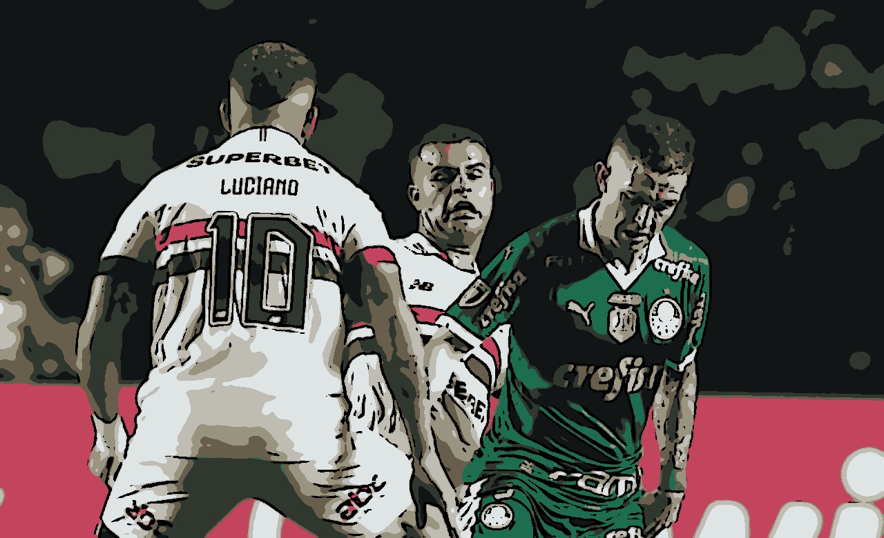 São Paulo e Palmeiras ficaram no empate