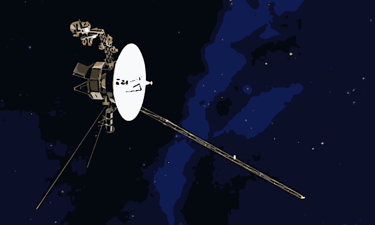 A inteligência de Carl Saga viajou junto com as Voyager pelo espaço