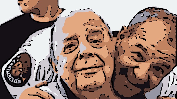 Sérgio Cabral, ao lado do filho e ex-governador fluminense (Foto: Reprodução/Instagram)