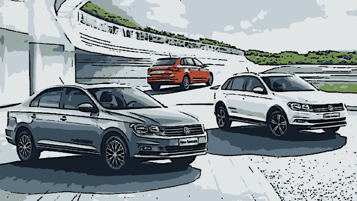 VW Santana brasileiro foi o inicio da indústria automotiva de exportação na China (Foto: VW/Divulgação)