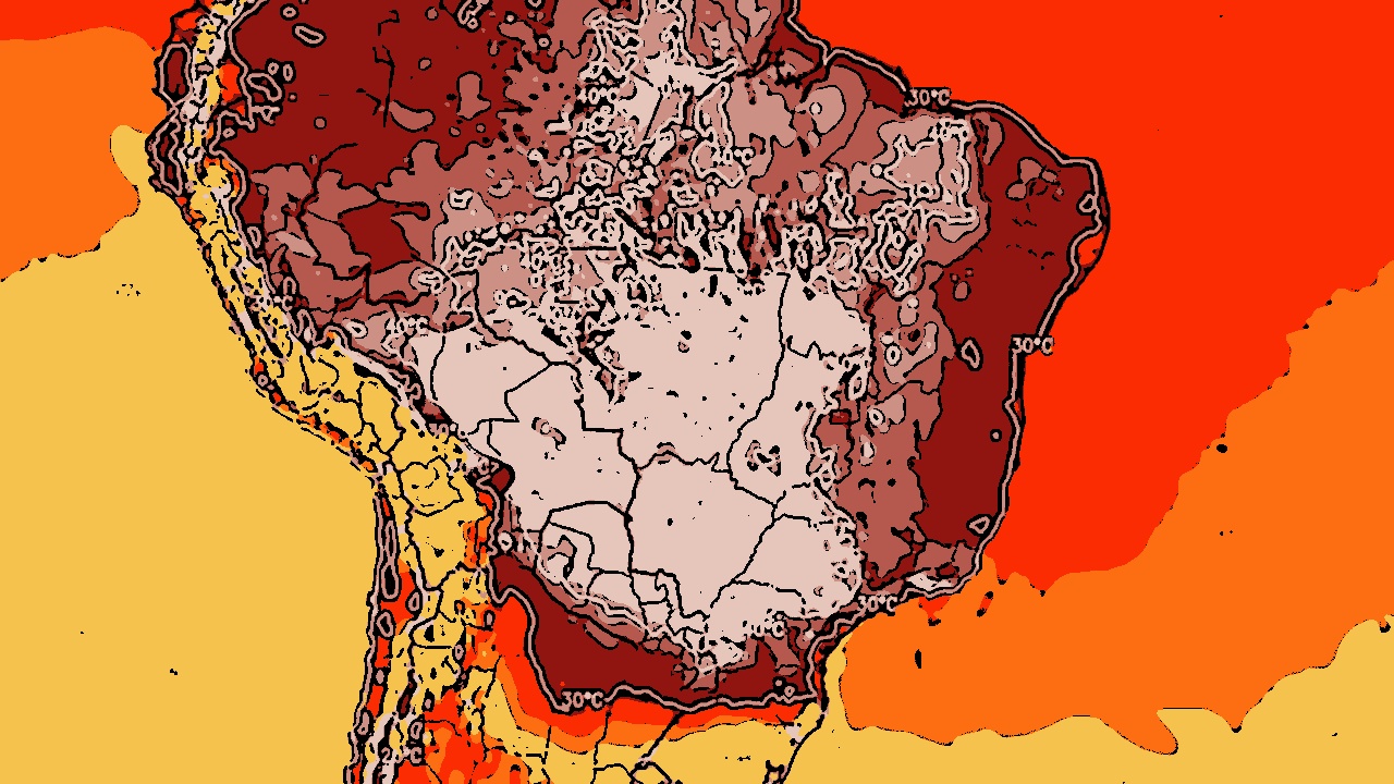 Especialistas afirmam que Brasil deve experimentar "grandes ondas de calor" nas próximas semanas