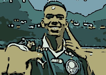 Joia do Palmeiras, o "menino" Estevão brilhou na vitória sobre o Criciúma