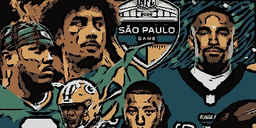 São Paulo já vive a expectativa de receber o jogaço entre Philadelphia Eagles e Green Bay Packers pela temporada da NFL