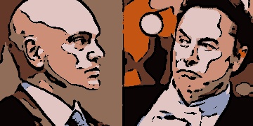 Alexandre de Moraes e Elon Musk: 18 milhões de reais em multas por descumprimento de ordem da justiça