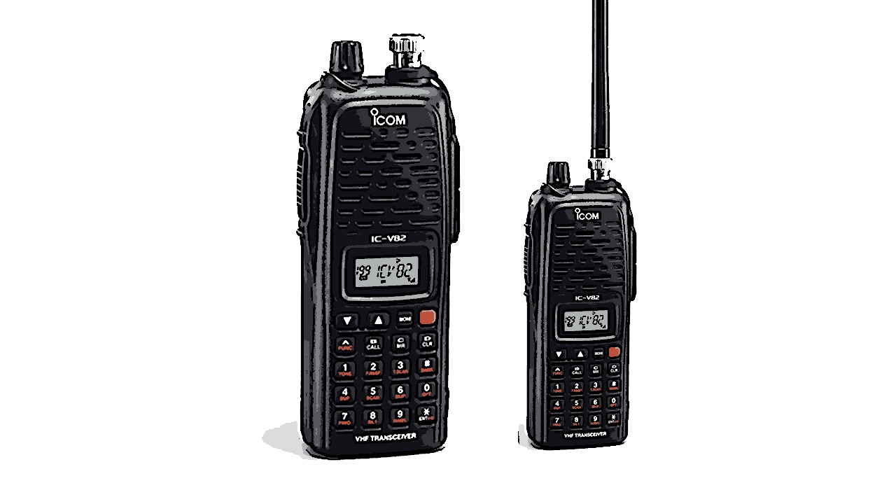 Modelo de walkie-talkie da ICOM, similar aos que explodiram nos atentados do Líbano