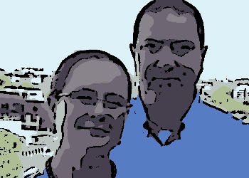 Shivaun Raff e Adam Raff, fundadores do site Foundem