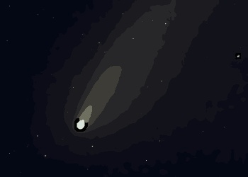 O cometa C/2023 A3 (Tsuchinshan-ATLAS) passou no ponto mais próximo do sol no dia 27 de setembro