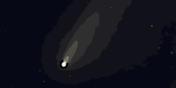 O cometa C/2023 A3 (Tsuchinshan-ATLAS) passou no ponto mais próximo do sol no dia 27 de setembro