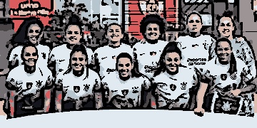 As brabas do Corinthians feminino garantiram vaga nas quartas de final da Libertadores feminina após vitória contra o Libertad