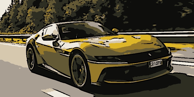 A Ferrari 12Cilindri celebra o motor V-12, um símbolo da marca