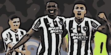 Botafogo goleou o Peñarol por 5 x 0 e abriu enorme vantagem para o confronto decisivo da semifinal da Libertadores