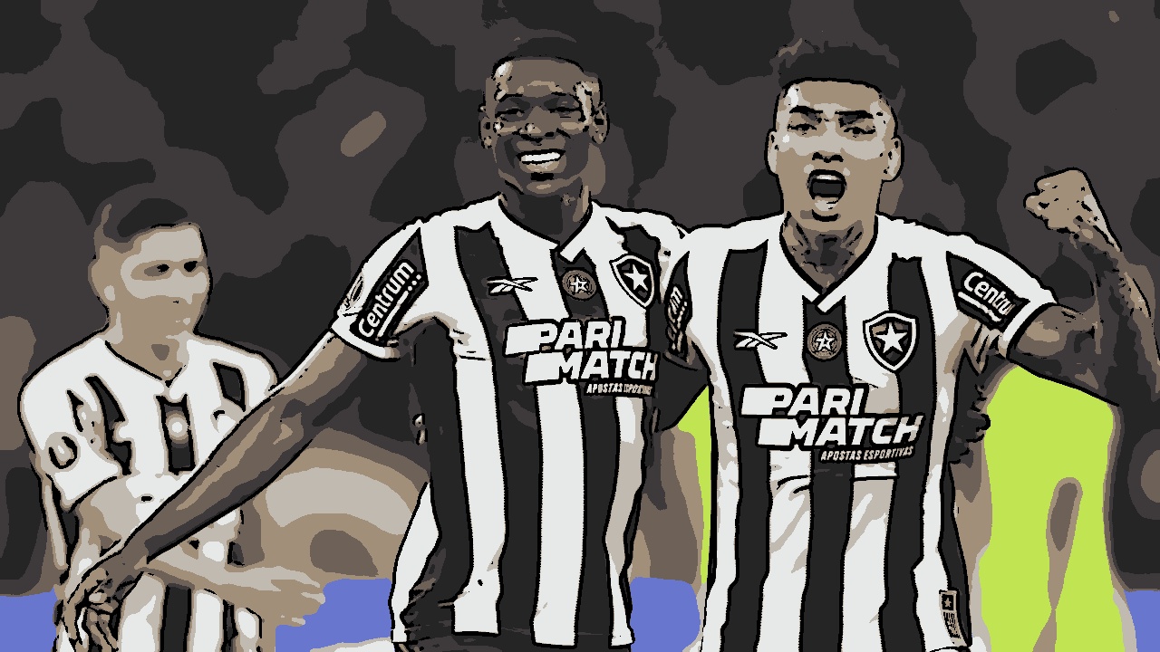 Botafogo goleou o Peñarol por 5 x 0 e abriu enorme vantagem para o confronto decisivo da semifinal da Libertadores
