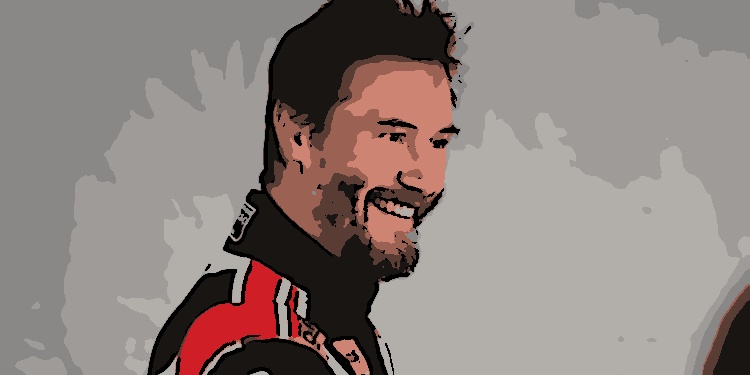 O astro de Hollywood Keanu Reeves se aventura no automobilismo aos 60 anos
