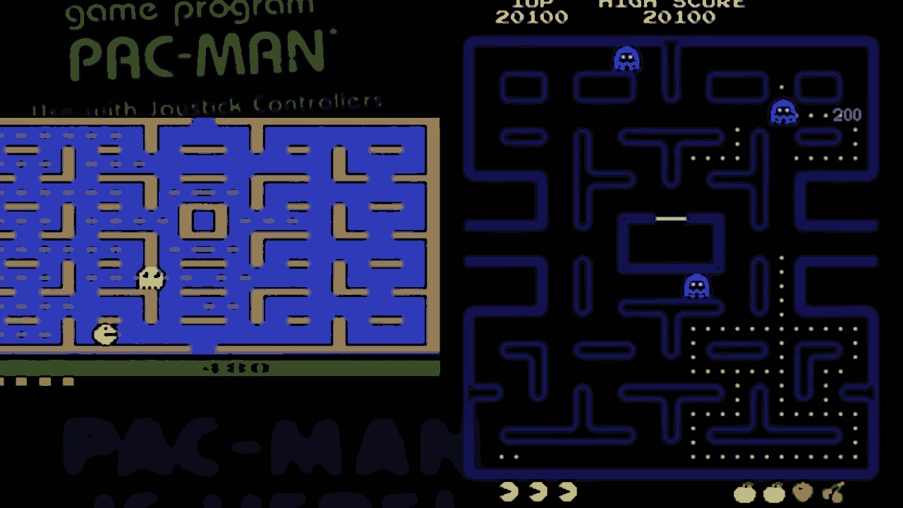 Pac-Man foi lançado para o Atari 2600 em 1982