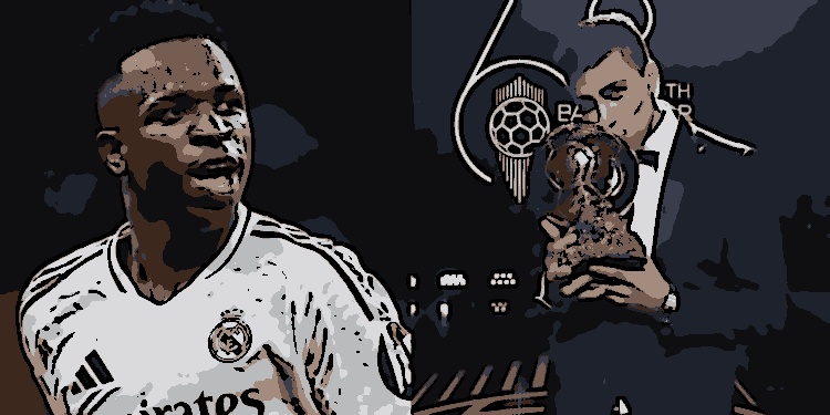 Vini Jr., jogador do Real Madrid, reagiu após perder a Bola de Ouro 2024 para Rodri, do Manchester City