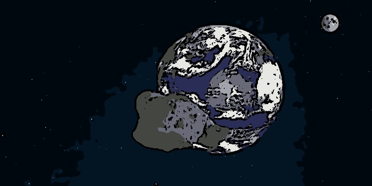 Apophis, um asteroide de 340 metros, fará uma aproximação histórica à Terra em abril de 2029