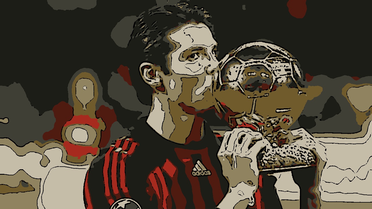 Kaká foi o último brasileiro a vencer a Bola de Ouro, em 2007