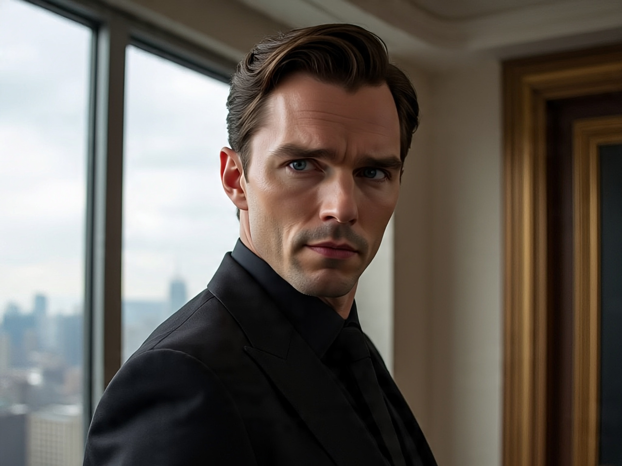 Nicholas Hoult imaginado como Lex Luthor (Foto: ArteAI)