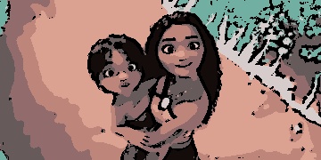 Moana 2 aborda o vínculo emocional entre Moana e sua irmã, Simeá