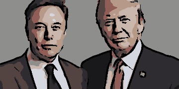 Musk, CEO da Tesla e proprietário da X, é o mais novo aliado e confidente informal de Trump