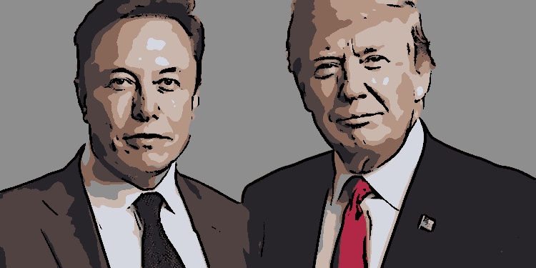Musk, CEO da Tesla e proprietário da X, é o mais novo aliado e confidente informal de Trump
