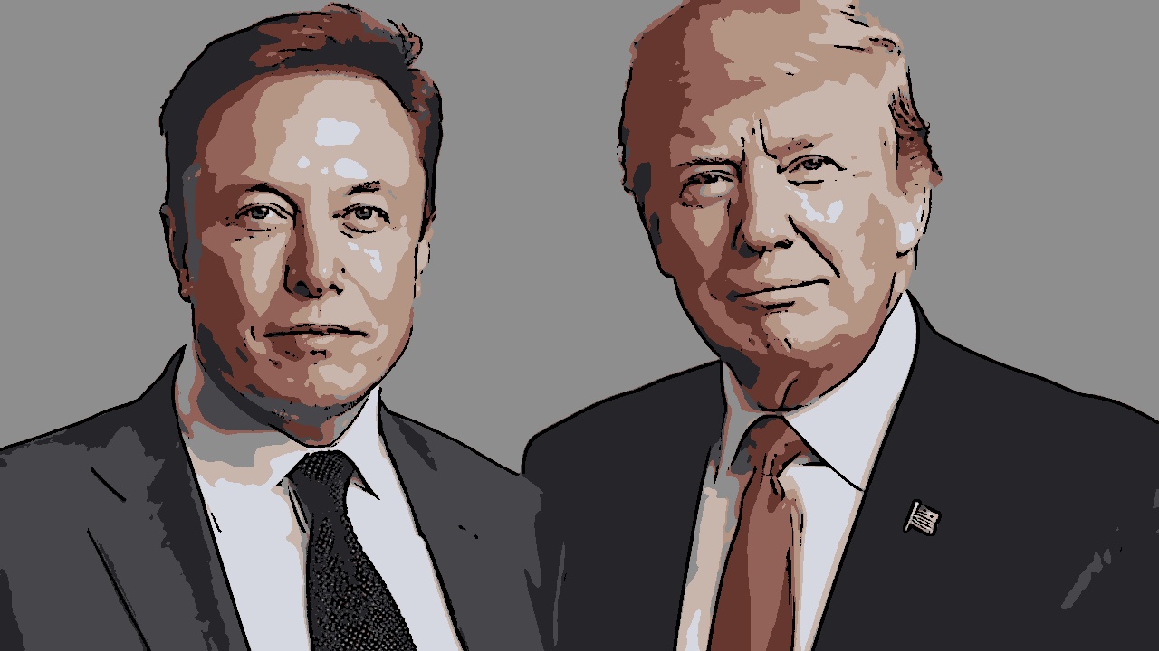 Musk, CEO da Tesla e proprietário da X, é o mais novo aliado e confidente informal de Trump