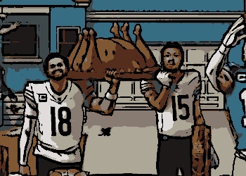 O Thanksgiving é marcado por uma rodada tripla de jogos da NFL